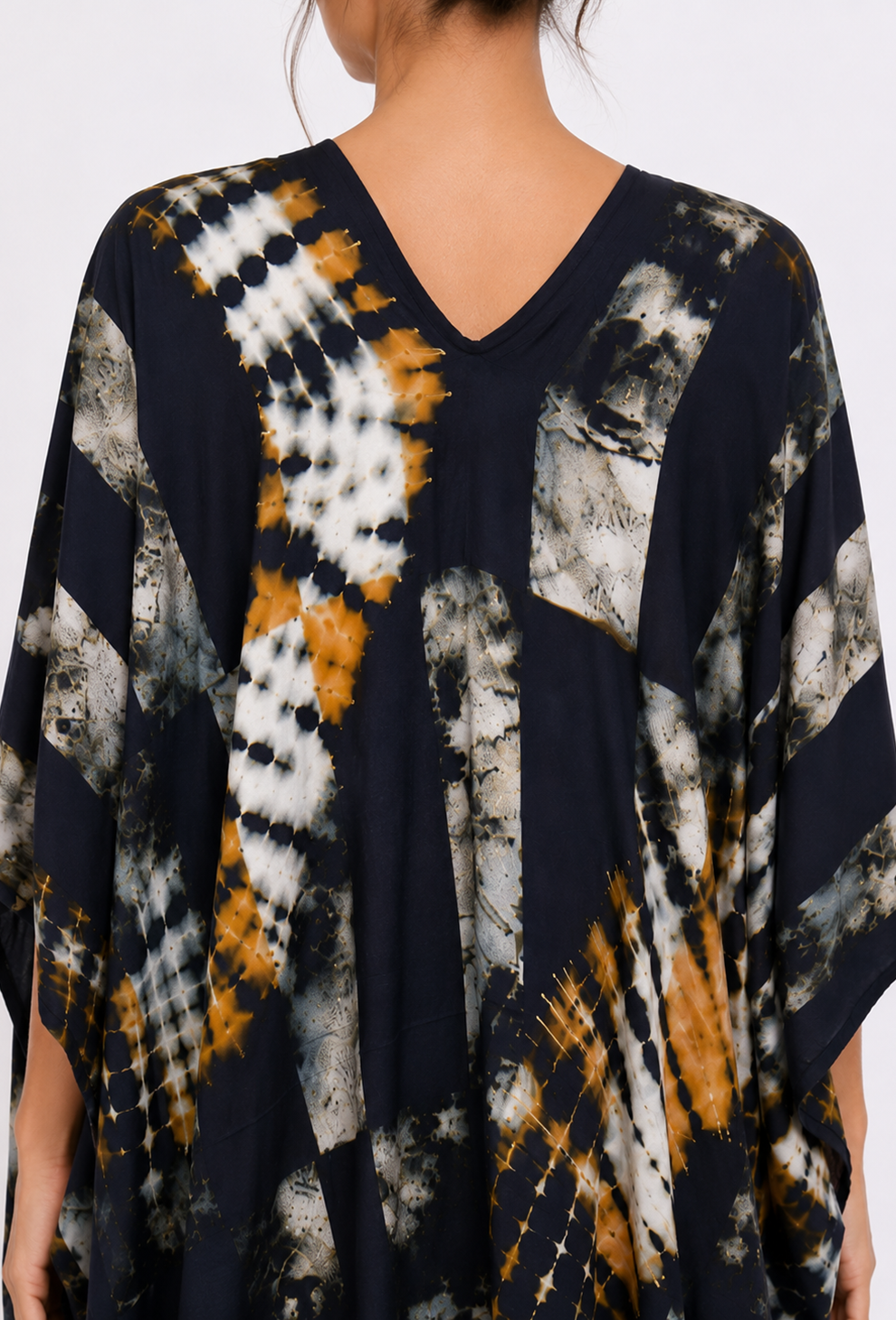 Sunset abstract kaftan