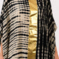 Noir Gold Panel Tie-Dye Luxe Kaftan