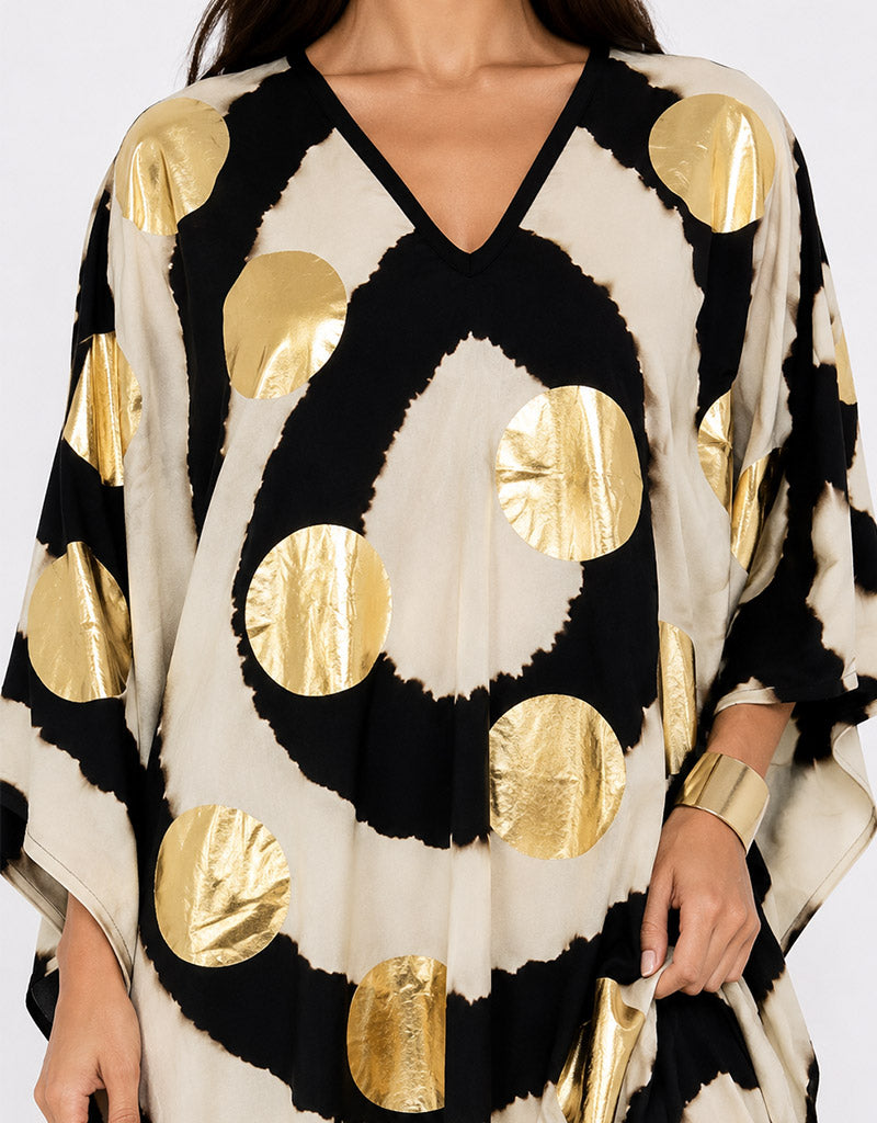 Orbit & Gold Kaftan