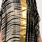 Noir Gold Panel Tie-Dye Luxe Kaftan