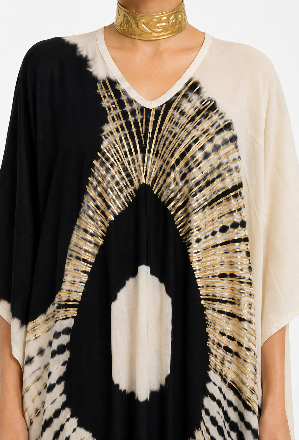 Noir Radiance Kaftan