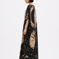 Sunburst Noir Kaftan
