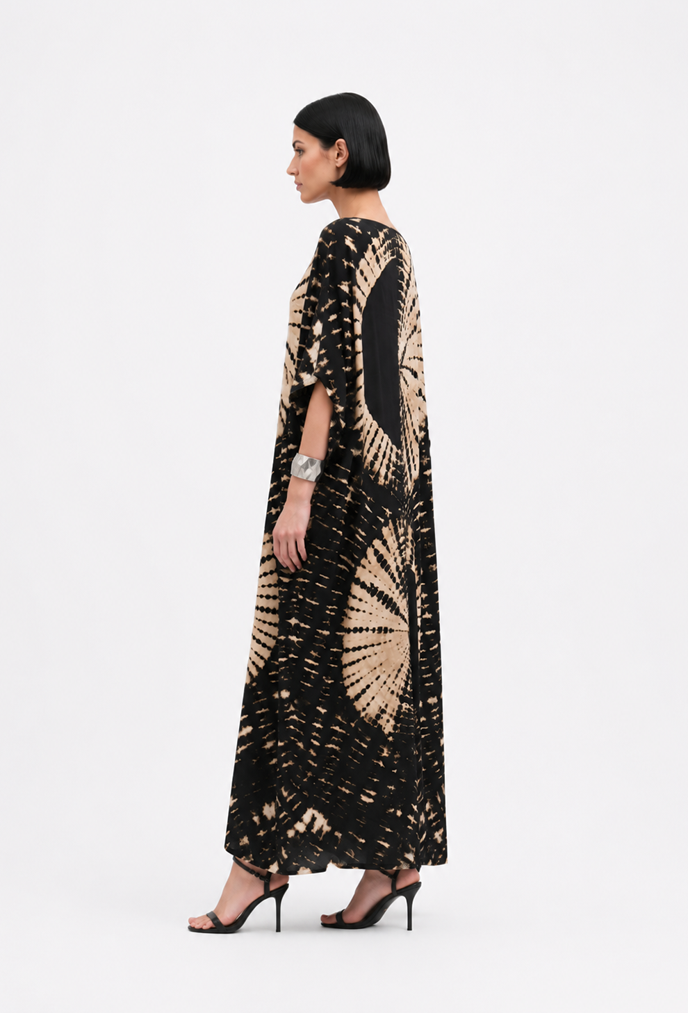 Sunburst Noir Kaftan