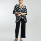 Diamond Pattern Short Muslin Kaftan