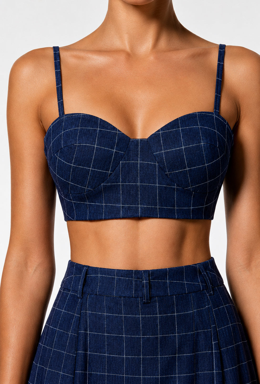 Midnight Grid Elegance Set