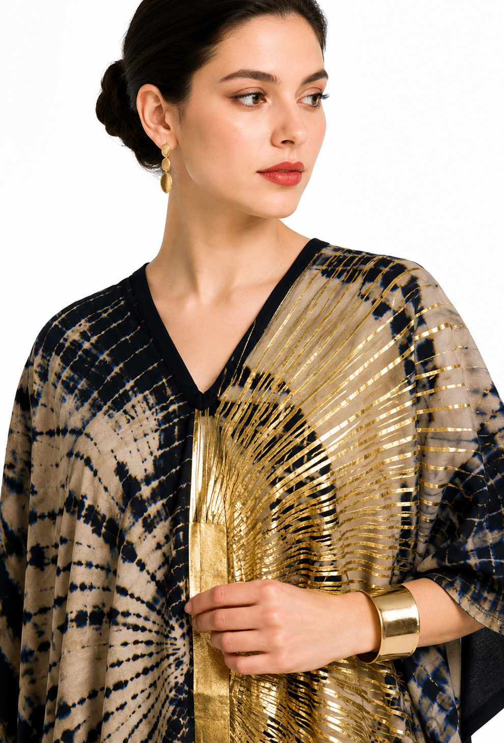 Golden Eclipse Kaftan
