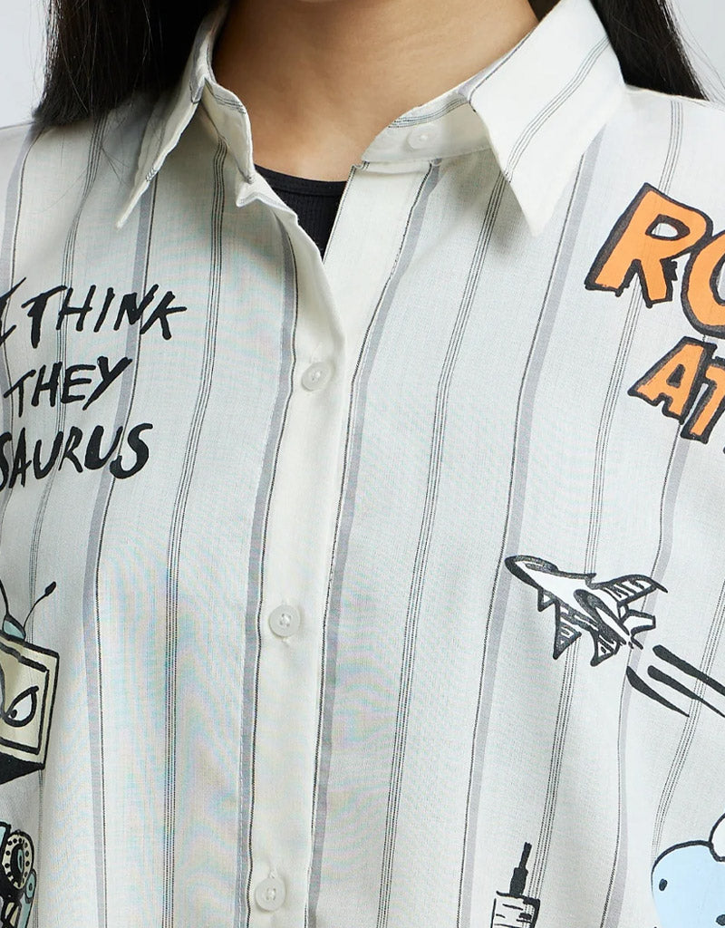 Oversized Robo Shirt