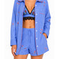 Azure Blossom Embellished Set