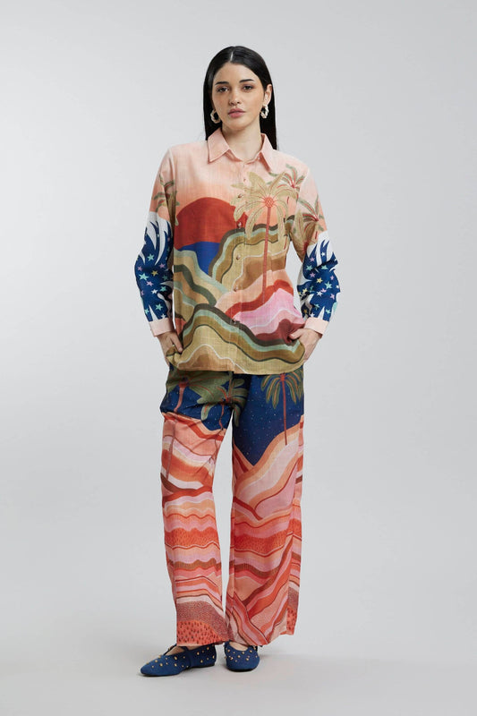 Fun Linen Co-ord Set