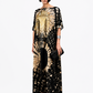 Sunburst Noir Kaftan