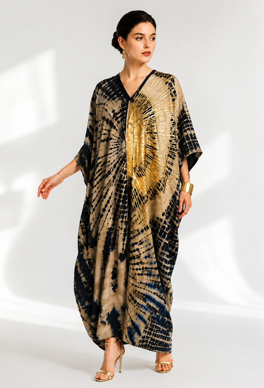 Golden Eclipse Kaftan