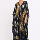 Sunset abstract kaftan