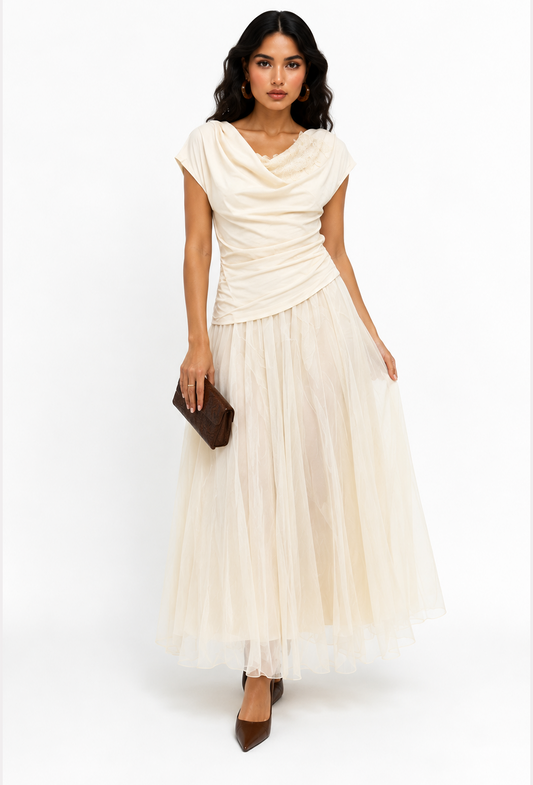 Draped in Dreams Dress
