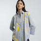 Oversized Shirt with Yellow Smileys