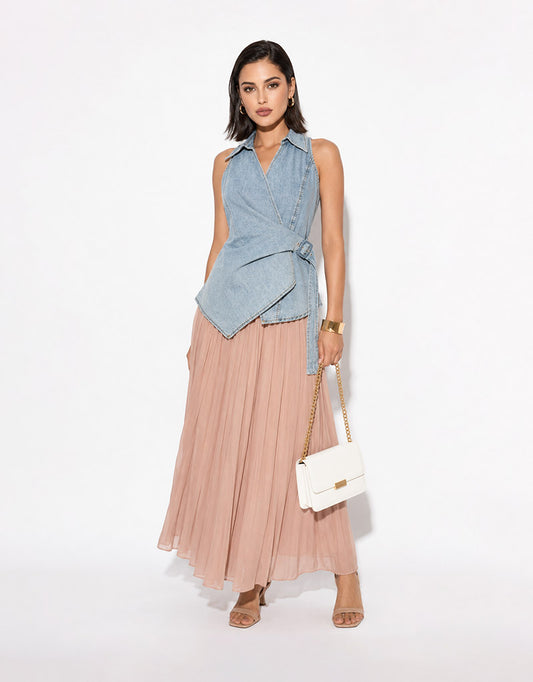 Denim Dreams & Blush Breeze Co-ord Sets