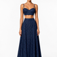 Midnight Grid Elegance Set