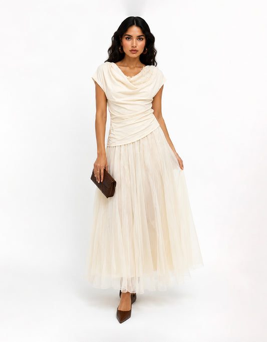 Draped in Dreams Dress