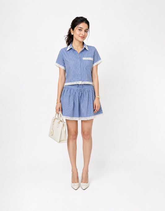 Lace & Leisure Two-Piece Set