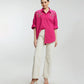 Stone Stem Work Oversized Shirt