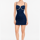 The Starlet Denim Mini