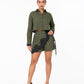 Plaid & Lace luxe skort set