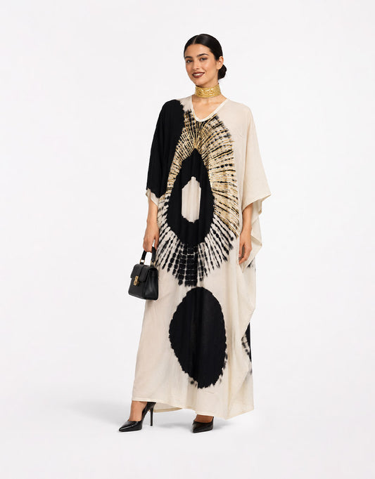 Noir Radiance Kaftan