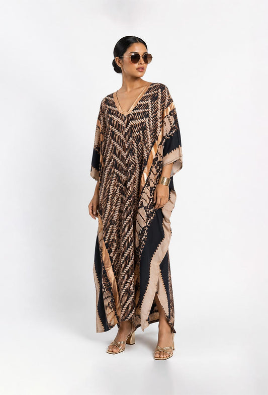 Mocha Mirage Kaftan