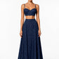 Midnight Grid Elegance Set