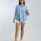 Hot Air Balloon Satin Shirt