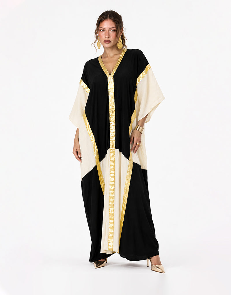 Royal Checks Kaftan