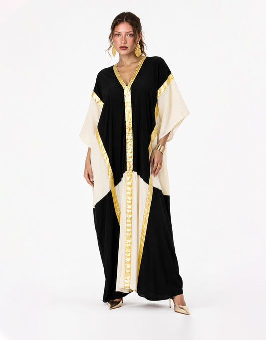 Royal Checks Kaftan