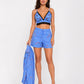 Azure Blossom Embellished Set