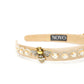 THIN HONEYBEE OVAL JEWELLED