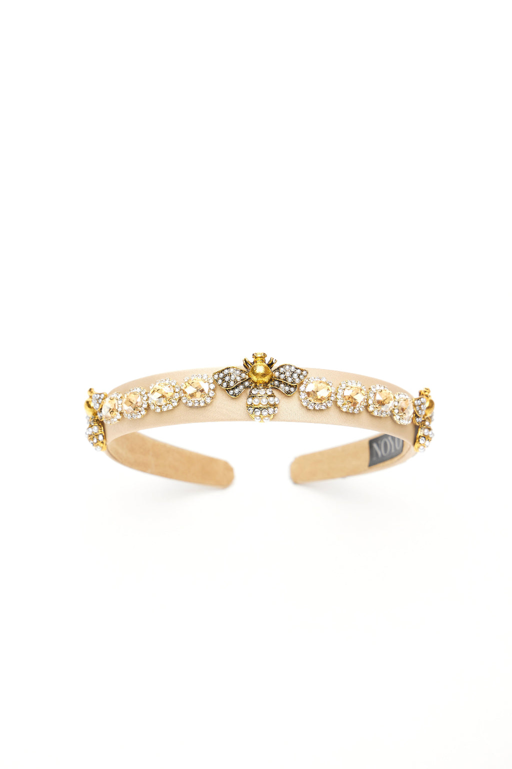 THIN HONEYBEE OVAL JEWELLED