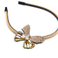 Gold butterfly Hairband