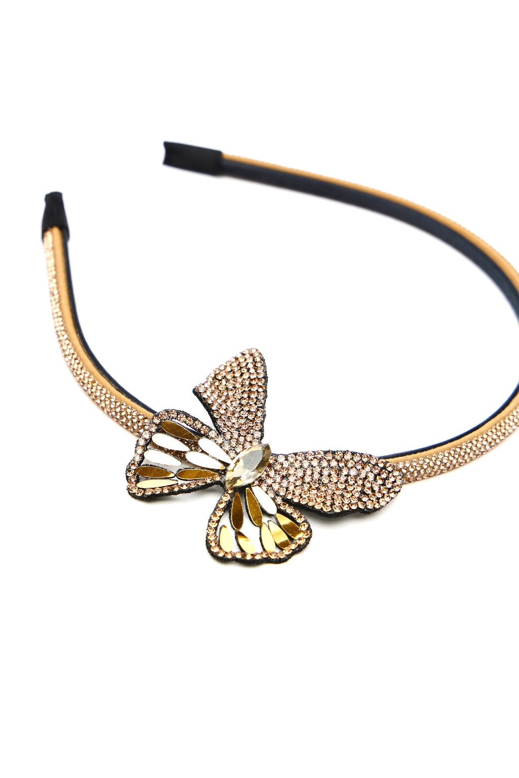 Gold butterfly Hairband