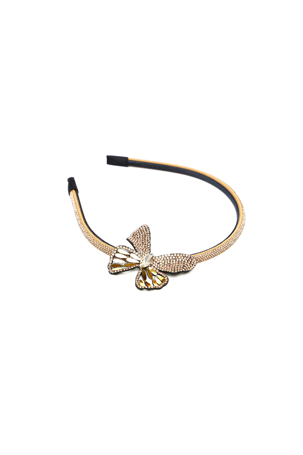 Gold butterfly Hairband