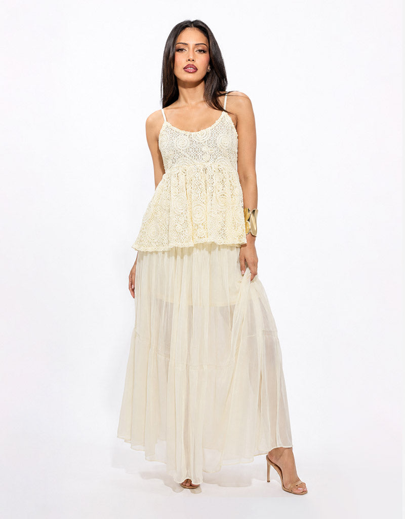 Grace in Lace Skirt Set
