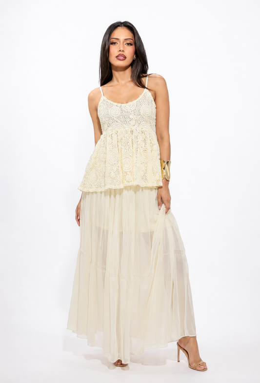 Grace in Lace Skirt Set