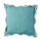 Cushion cover with arched flanges