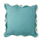 Cushion cover with arched flanges