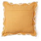 Cushion cover with arched flanges