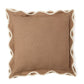 Cushion cover with arched flanges