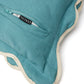 Cushion cover with arched flanges