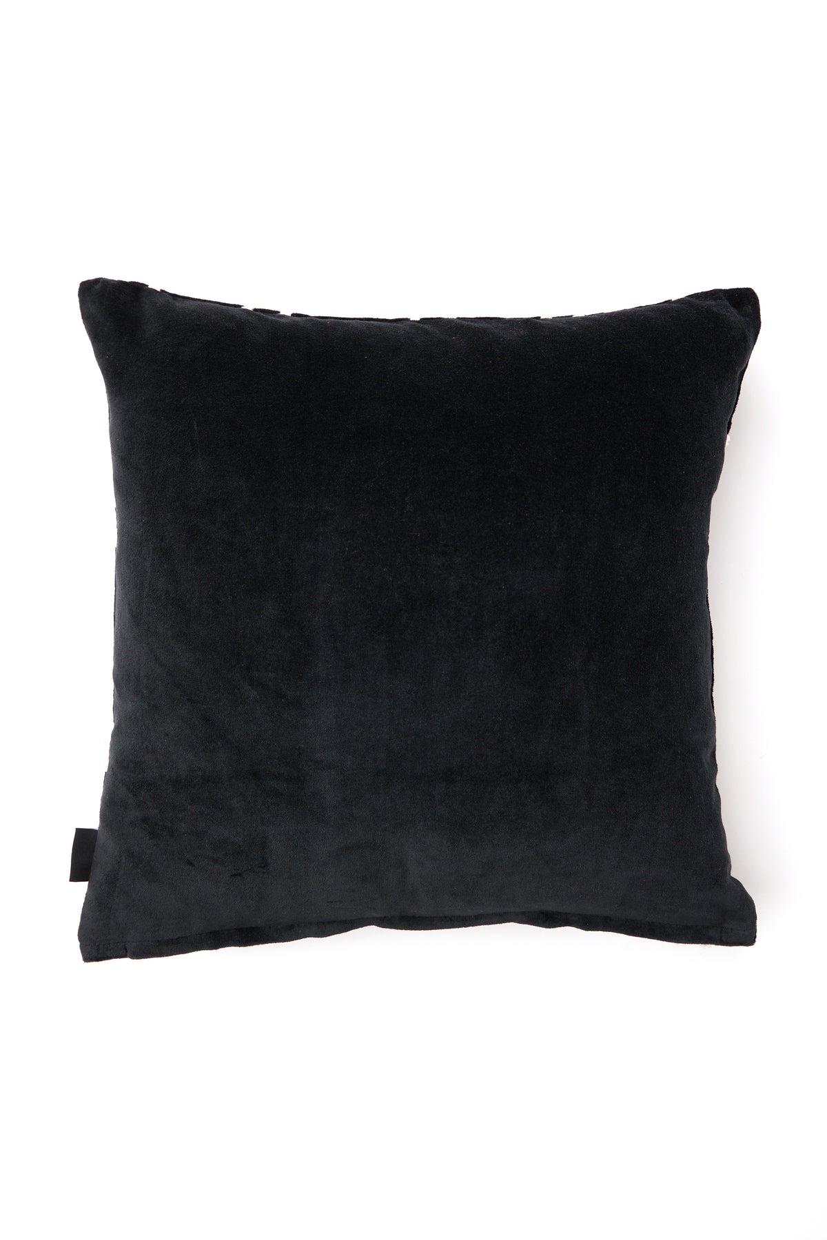 Velvet Cushion Cover with chenille waves