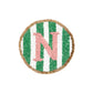 Beaded Handmade Initial Coasters.