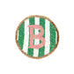 Beaded Handmade Initial Coasters.