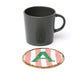 Beaded Handmade Initial Coasters.