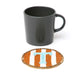 Beaded Handmade Initial Coasters.