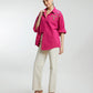 Stone Stem Work Oversized Shirt